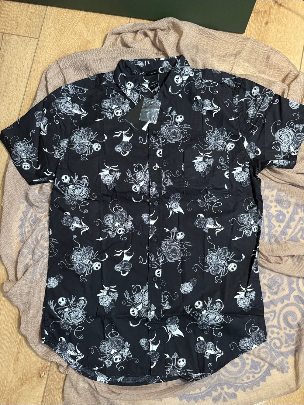 The Nightmare Before Christmas Button-Up Shirt